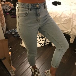 Pacsun high waisted mom jeans